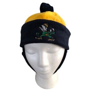 Notre Dame Fighting Irish Kids Youth S/M Beanie Winter Fleece Hat Cap New